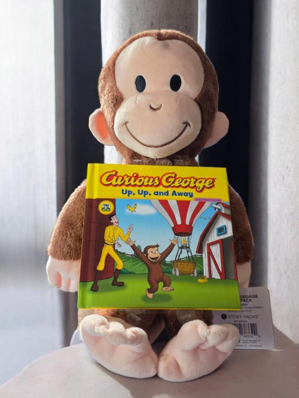 NWT CURIOUS GEORGE (By SPIRIT) 13" Story Pack 1.0 Set